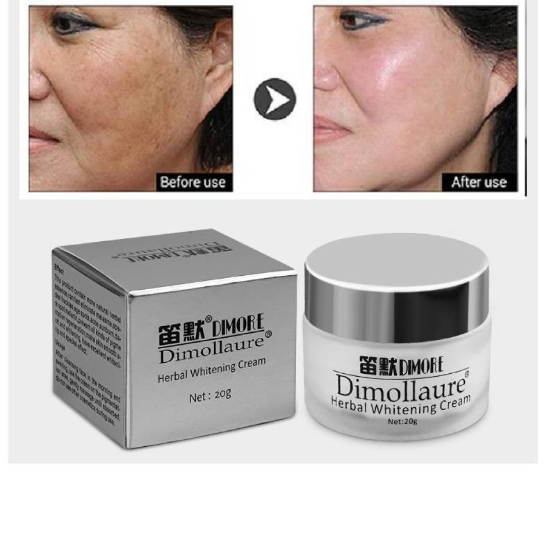 Skincare Herbal - Dimollaure Beyazlatıcı Çil Krem Nemlendirir Sıkılaştırıcı
