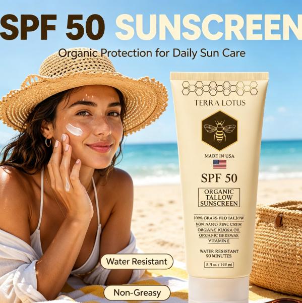 Physical Sunscreen Mineral - 148ml SPF50 Organik Dana Yağı Mineral