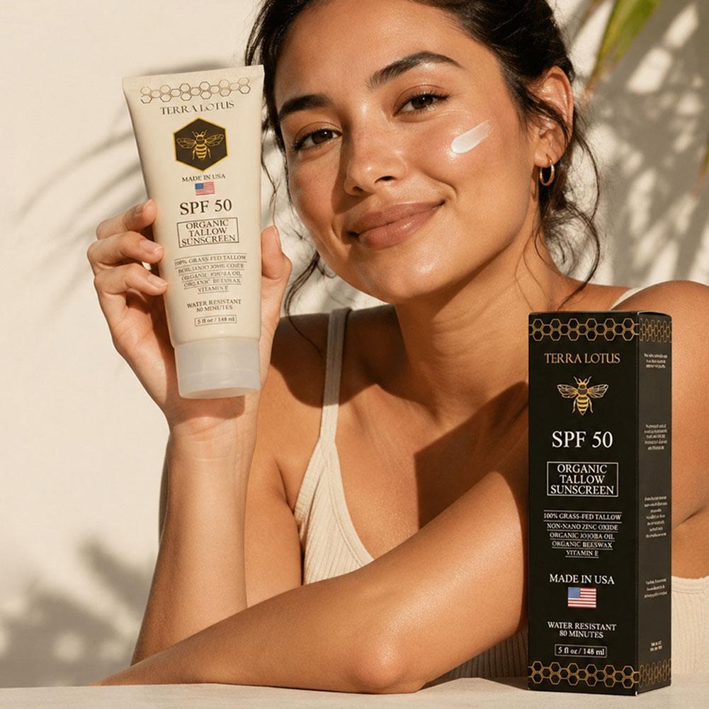 Physical Sunscreen Mineral - Bitkisel Güneş Koruyucu Krem Zenginleştirilmiş Organik