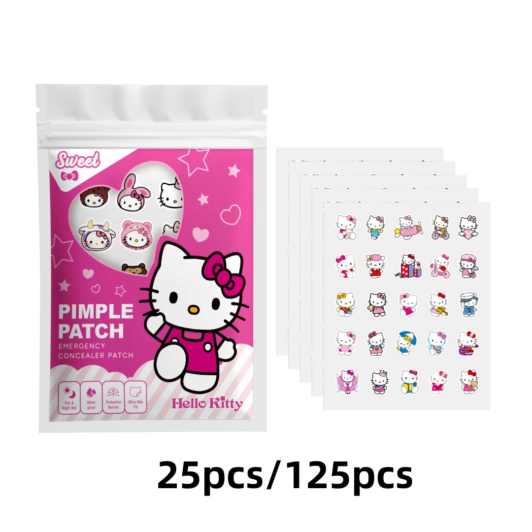 Skincare The Originote - 25/125 ADET Hello Kitty Sivilce Bandı,