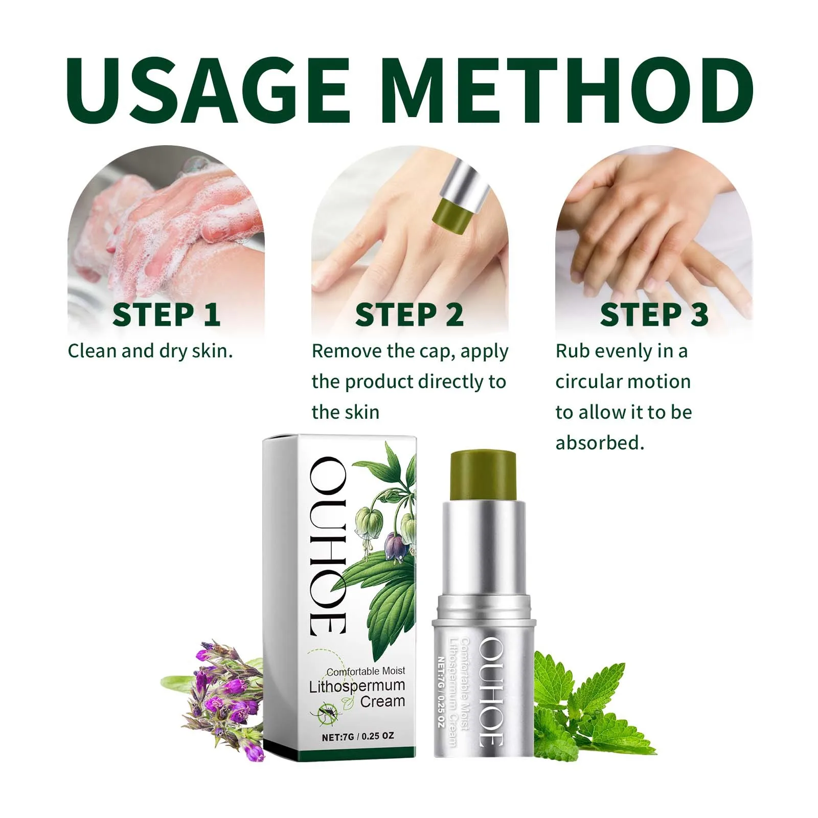 OUHOE Mor Çim Bitkisel Sivrisi - Skincare Herbal incelemesi ve fiyatı
