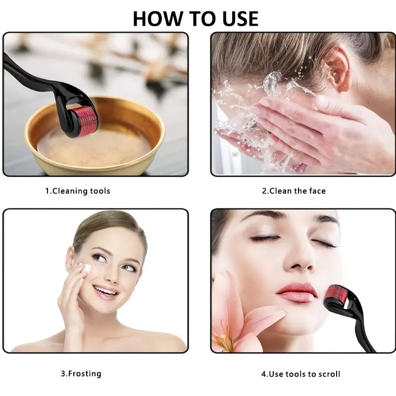 Yüz Güzellik Mikro İğneli Rulo - Skincare Routine incelemesi ve fiyatı